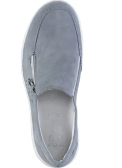 New ELENA EDEN Slipper aus hochwertigem Veloursleder mit Zier-Perforation Damen Slipper