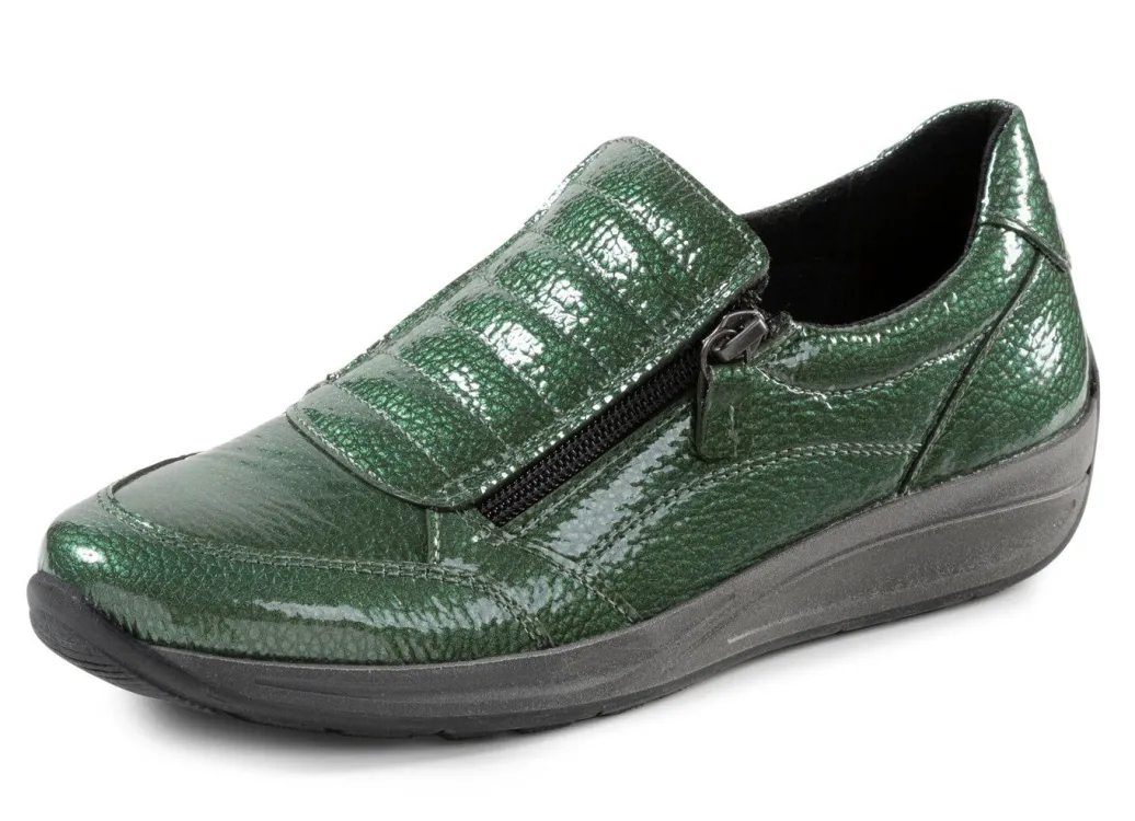 Best ELENA EDEN Slipper aus Lackleder Damen Slipper
