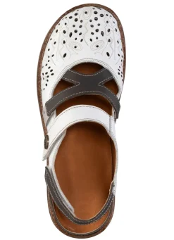 Discount ELENA EDEN Slipper aus teilweise geprägtem Nappaleder Damen Slipper