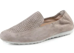 New ELENA EDEN Slipper aus weichem Veloursleder mit luftiger Perforation Damen Slipper