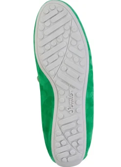 Sale ELENA EDEN Slipper aus weichem Veloursleder mit luftiger Perforation Damen Slipper