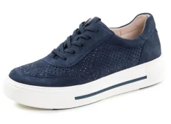 Sale ELENA EDEN Sneaker aus feinem Veloursleder Damen Sneaker & Sportschuhe|Schnürschuhe