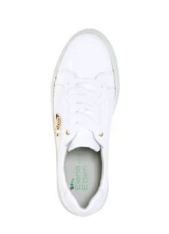 Outlet ELENA EDEN Sneaker aus Lackleder mit edlem Metallschmuck Damen Sneaker & Sportschuhe|Schnürschuhe