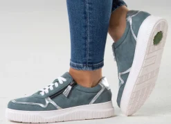 ELENA EDEN Sneaker mit Kontrast-Besätzen Damen Sneaker & Sportschuhe|Schnürschuhe