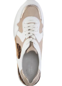 Best ELENA EDEN Sneaker mit Leo-Print und Metallic-Besätzen Damen Sneaker & Sportschuhe|Schnürschuhe