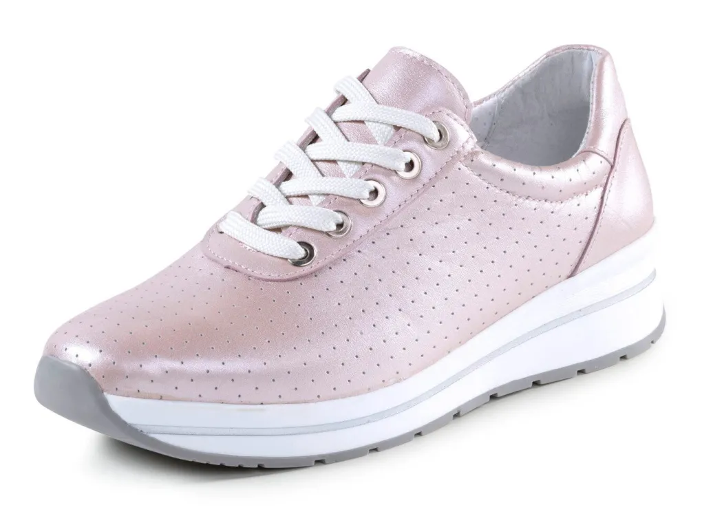 Outlet ELENA EDEN Sneaker mit Zierperforation Damen Sneaker & Sportschuhe|Schnürschuhe