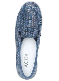 Clearance ELENA EDEN, sommerliche Damen-Slipper, Weite G, mit herausnehmbarem Fußbett Damen Slipper