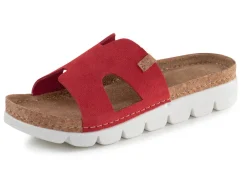 Sale ELENA EDEN, sommerliche Damen-Pantoletten, aus Leder Damen Pantoletten