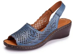 Online ELENA EDEN, sommerliche Damen-Sandaletten, Weite G, aus Leder Damen Sandalen