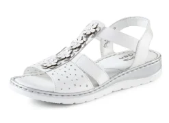 Clearance ELENA EDEN, sommerliche Damen-Sandalen, Weite G, aus Leder Damen Sandalen