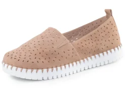 ELENA EDEN, sommerliche Damen-Slipper, Weite H, mit herausnehmbarem Fußbett Damen Slipper