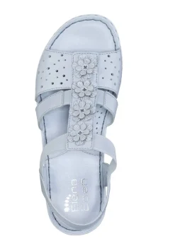Best ELENA EDEN, sommerliche Damen-Sandalen, Weite G, aus Leder Damen Sandalen