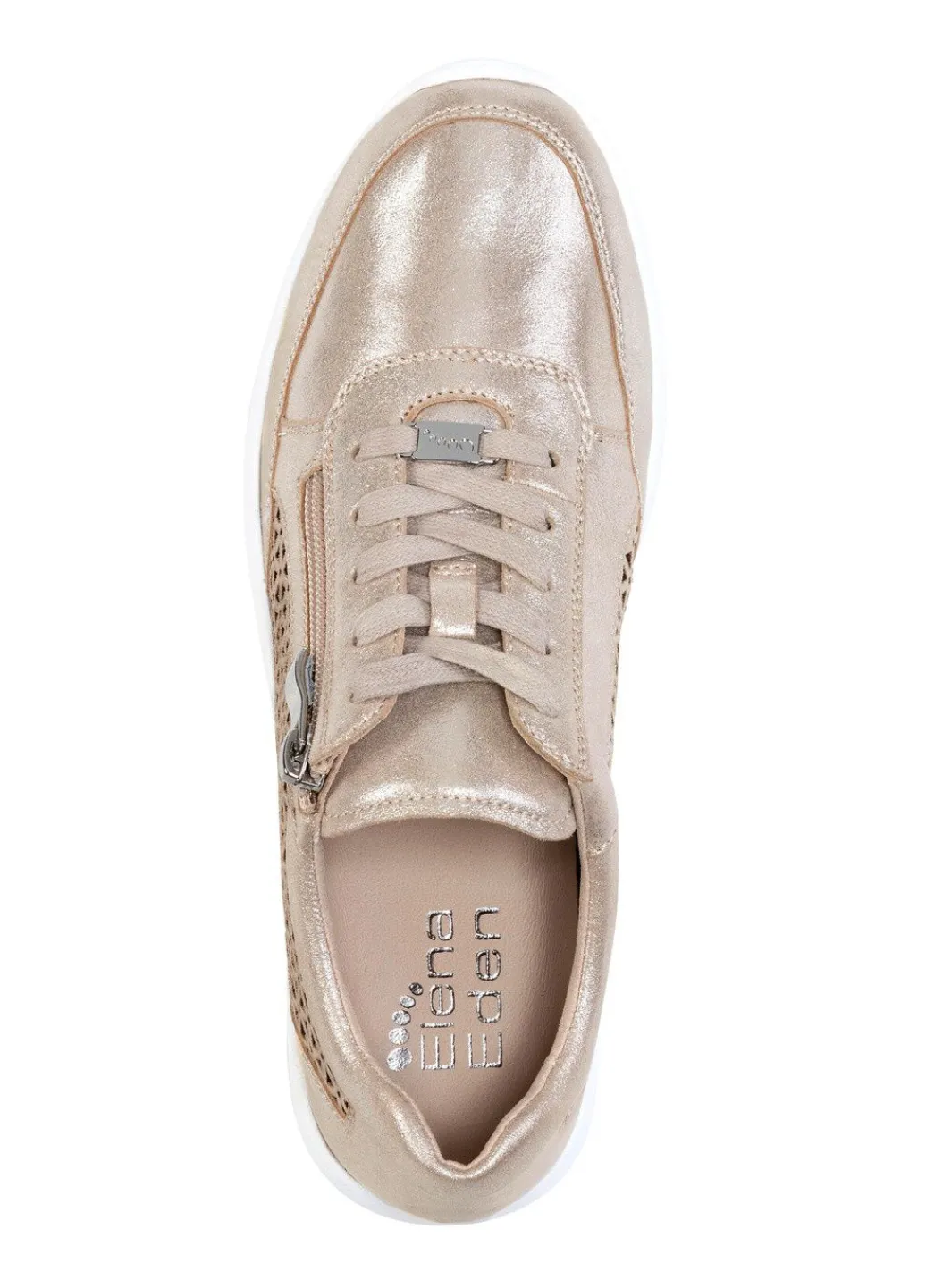 New ELENA EDEN, sommerliche Damen-Sneaker, Weite G, mit herausnehmbarem Fußbett Damen Sneaker & Sportschuhe|Schnürschuhe
