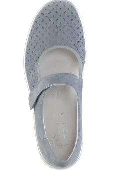 Best ELENA EDEN Spangenschuh aus Veloursleder mit luftigen Durchbrüchen Damen Slipper