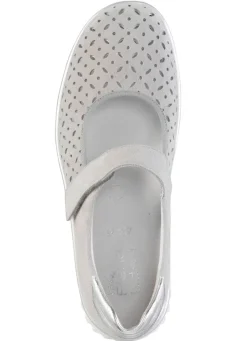 Online ELENA EDEN Spangenschuh aus Veloursleder mit luftigen Durchbrüchen Damen Slipper