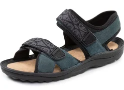 Discount ELENA EDEN, sportliche Damen-Sandalen, Weite G, mit Klettverschluss Damen Sandalen