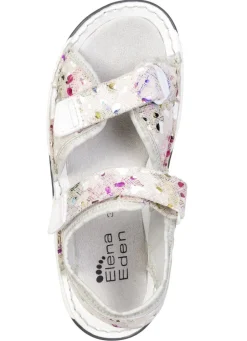 New ELENA EDEN, sportliche Damen-Sandalen, Weite G, mit Klettverschluss Damen Sandalen