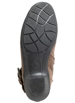 ELENA EDEN Stiefelette mit flotter Raffung und Zier-Schließe Damen Stiefel & Stiefeletten