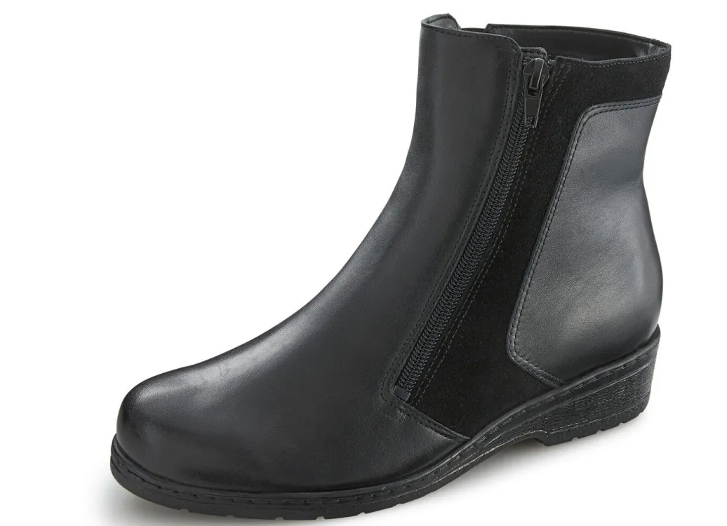 Hot ELENA EDEN Stiefelette mit echtem Lammfellfutter Damen Winterschuhe|Stiefel & Stiefeletten