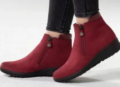 New ELENA EDEN Stiefelette mit Nappaleder-Besatz Damen Stiefel & Stiefeletten
