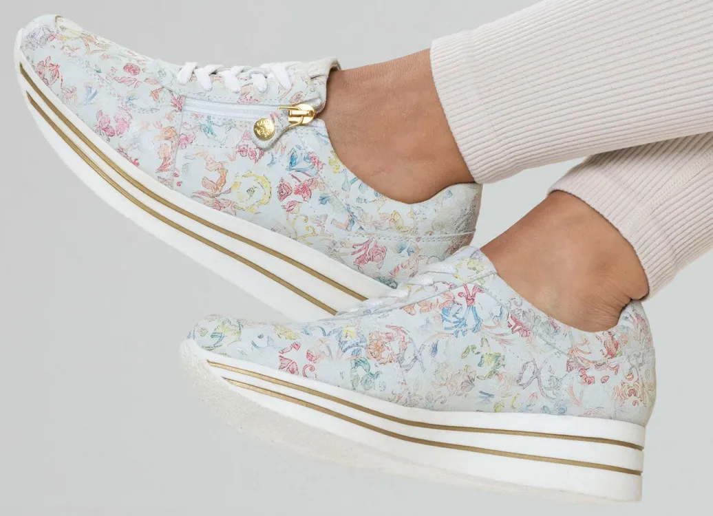 ELENA EDEN, stilvolle Damen-Sneaker, Weite G, mit herausnehmbarem Fußbett Damen Sneaker & Sportschuhe|Schnürschuhe