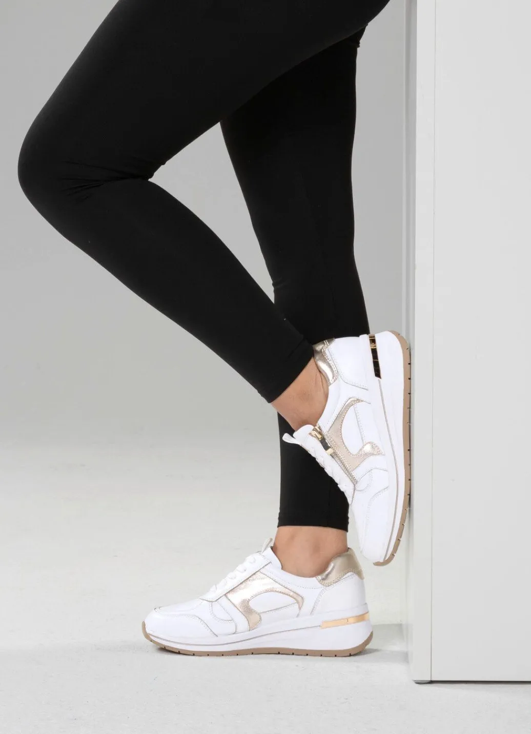 Sale ELENA EDEN, sytlische Damen-Sneaker, Weite H, mit herausnehmbarem Fußbett Damen Sneaker & Sportschuhe|Schnürschuhe