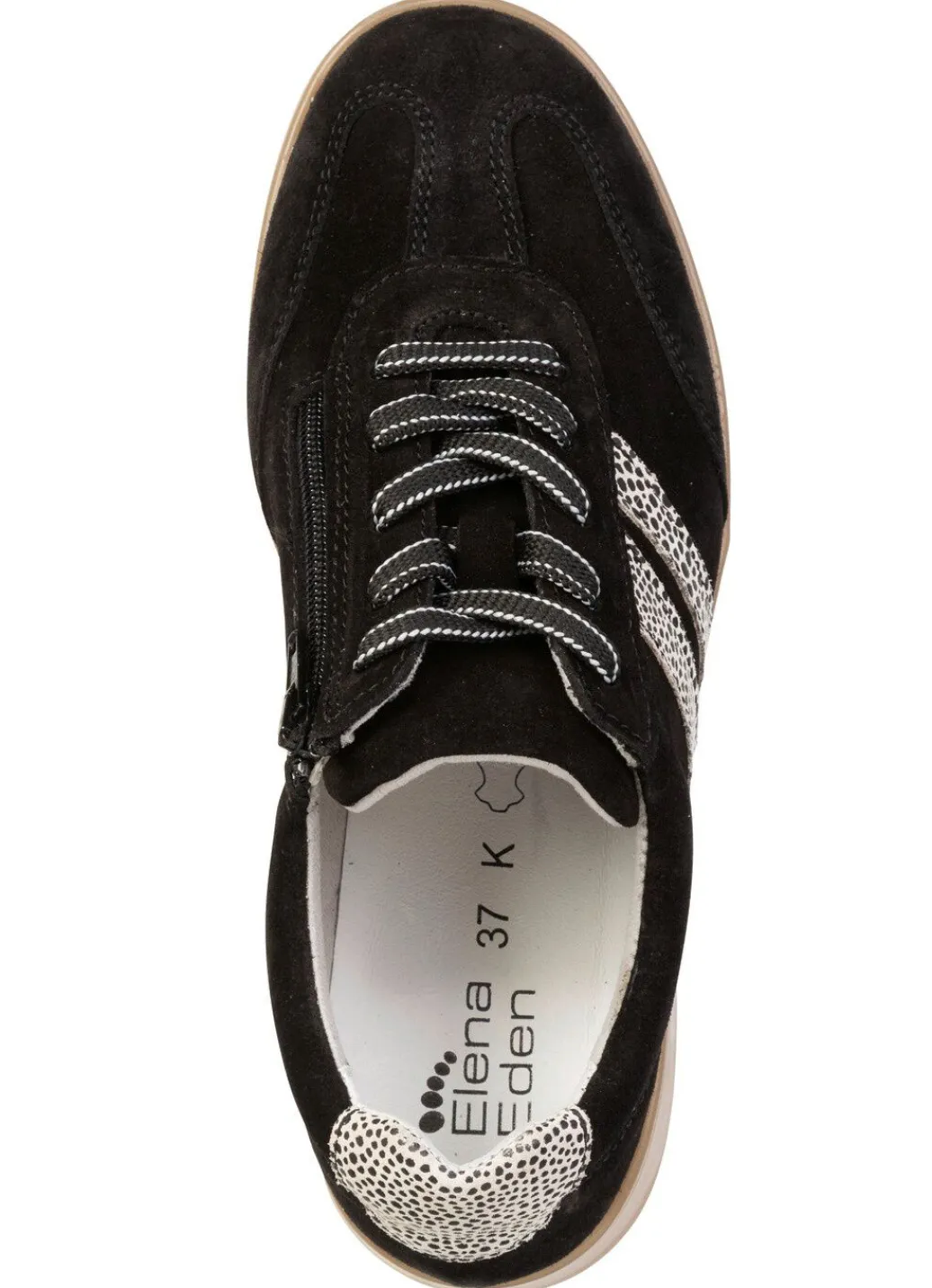 Discount ELENA EDEN, trendige Damen-Sneaker, Weite K, mit herausnehmbarem Fußbett Damen Sneaker & Sportschuhe|Schnürschuhe