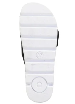 Sale ELENA EDEN, trendige Damen-Pantoletten, aus Leder Damen Pantoletten