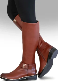 Outlet ELENA EDEN, trendige Damen-Stiefel, Winterschuhe, Weite G, mit Reißverschluss Damen Winterschuhe|Stiefel & Stiefeletten