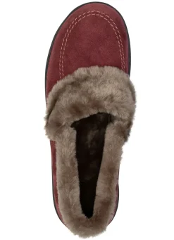 Best ELENA EDEN, warme Damen-Hausschuhe, Weite H, mit Lammfell Damen Hausschuhe