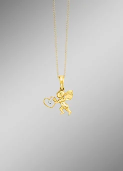 Best Engel mit Herz - Ein himmlisches Geschenk Damen Anhänger