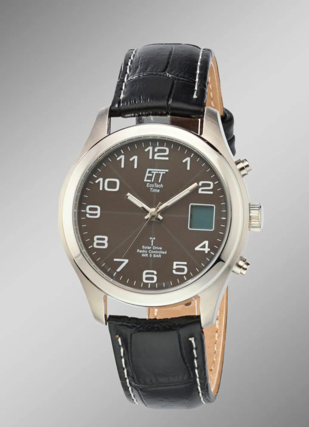 Sale ETT Funk-Solar-Herrenuhr Herren Funkuhren