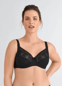 New Felina Bügel-BH mit elastischer Stickereispitze Damen Bh Mit Spitze|Bh Mit Bügel