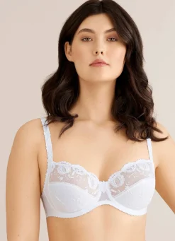 Best Felina Conturelle-Bügel-BH mit Stickereispitze Damen Bh Mit Spitze|Bh Mit Bügel