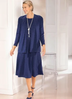 Damen Mona Blusenjacken|Basics<Figur umspielendes Chasuble