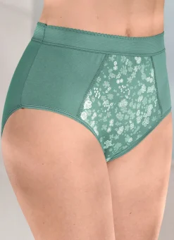 Outlet Fünferpack Formslips mit verstärkter Bauchpartie Damen Slips|Miederhosen