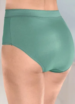 Outlet Fünferpack Formslips mit verstärkter Bauchpartie Damen Slips|Miederhosen
