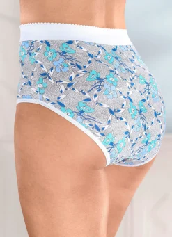 Outlet Fünferpack Formslips mit verstärkter Bauchpartie Damen Slips|Miederhosen