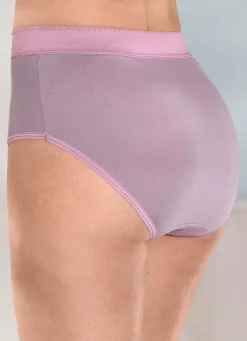 Clearance Fünferpack Formslips mit verstärkter Bauchpartie Damen Slips|Miederhosen