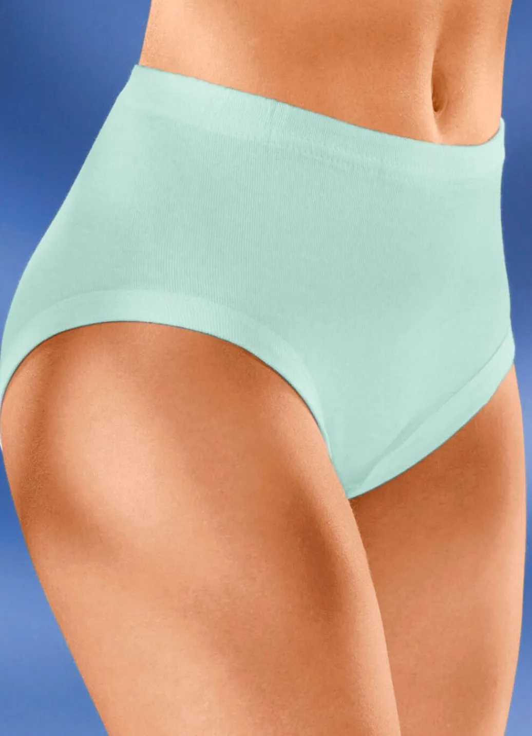 Clearance Fünferpack Slips aus reiner Baumwolle Damen Slips