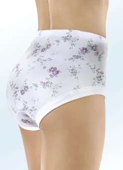 Discount Fünferpack Slips mit auswechselbarem Gummizug Damen Slips