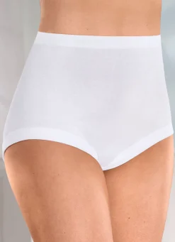 Clearance Fünferpack Slips mit auswechselbarem Gummizug Damen Slips