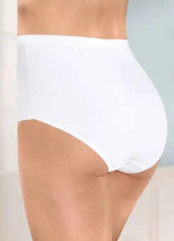 Sale Fünferpack Slips mit Blumemotiv Damen Slips