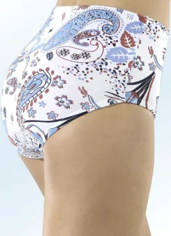 Hot Fünferpack Slips mit buntem Druckdessin Damen Slips