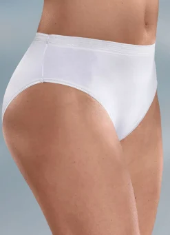 Sale Fünferpack Slips mit glänzenden Abschlüssen Damen Slips