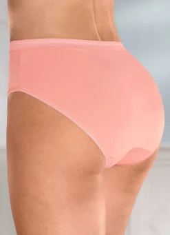 Best Fünferpack Slips mit glänzenden Abschlüssen Damen Slips