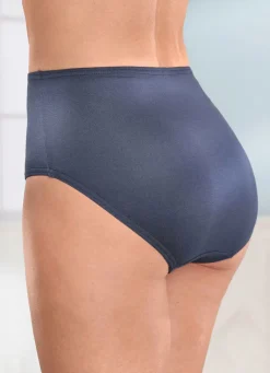 Discount Fünferpack Slips mit Gummizug im Bund Damen Slips