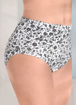 Online Fünferpack Slips mit Gummizug im Bund Damen Slips