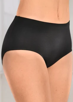 Fünferpack Slips mit Gummizug im Bund Damen Slips