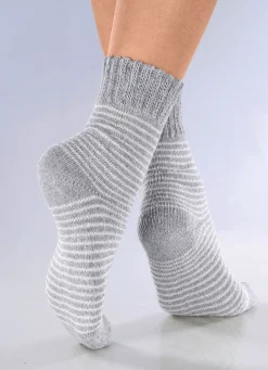 Sale Fünferpack Socken mit kuscheliger Frottier-Innenseite Damen Socken